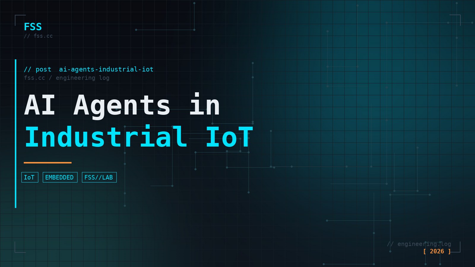 AI Agents in Industrial IoT: From Predictive Maintenance to Autonomous Operations