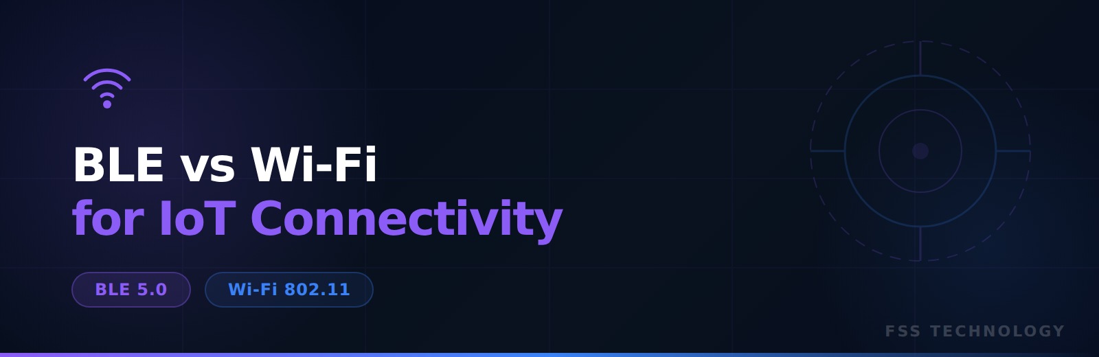 BLE vs WiFi for IoT Devices: Power, Range, and When to Use Each