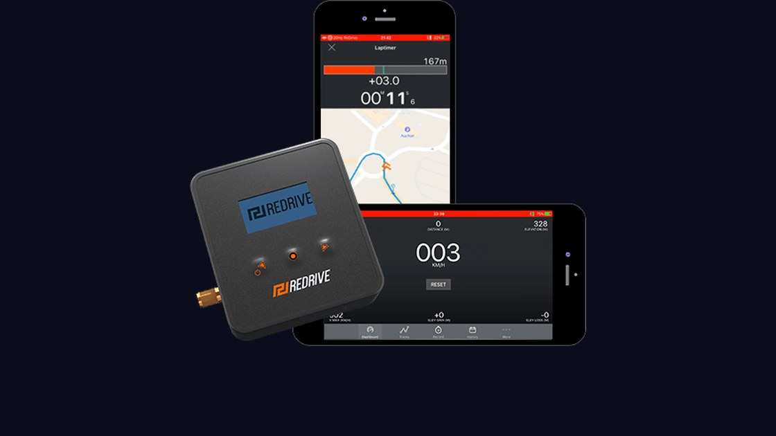 ReDrive GPS lap timer with mobile app